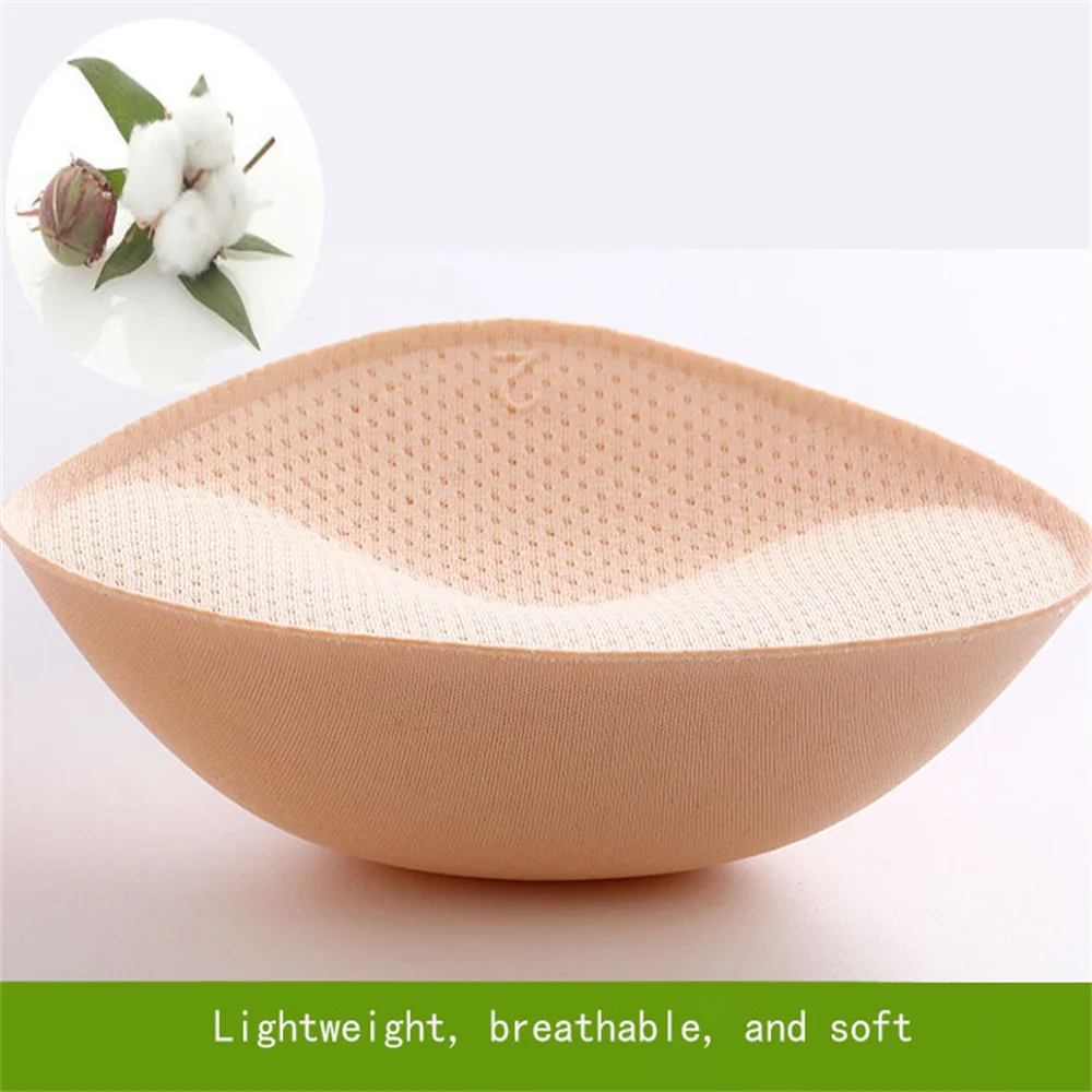 1PCS Breast Surgery Breast Prosthesis Special Bra Honeycomb Breathable Latex Cotton Breast Pad Fake Boobs Breast For Mastectomy