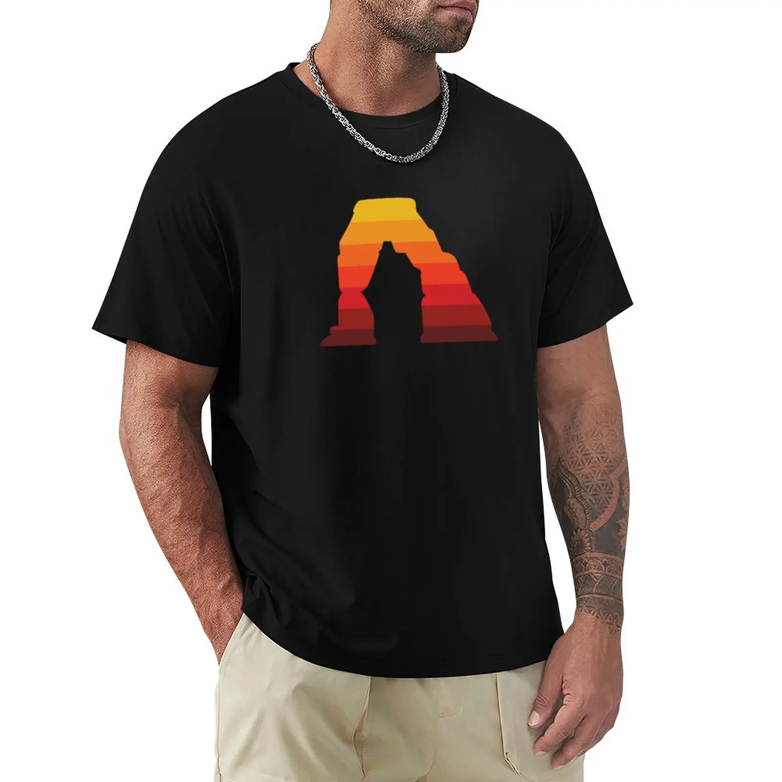 

Utah Arch T-Shirt aesthetic clothes baggy shirts oversized men t shirts