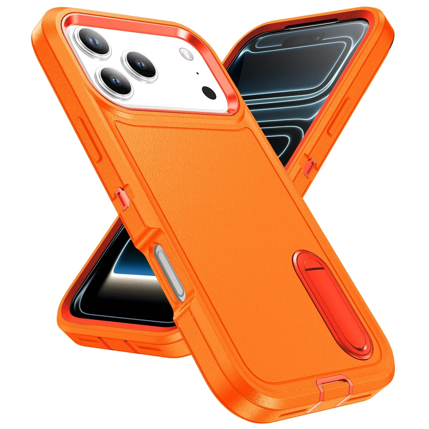 Funda protectora robusta con soporte para Iphone 17 Pro Max Air Iphone17 16 Plus Pro