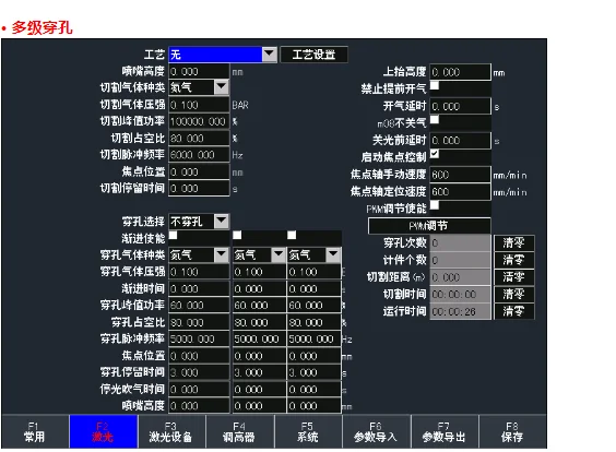 FANGLING CNC LASER CONTROLLER  L4310HX Laser Tube Plate Cutting System for Flat cutting and circular pipe