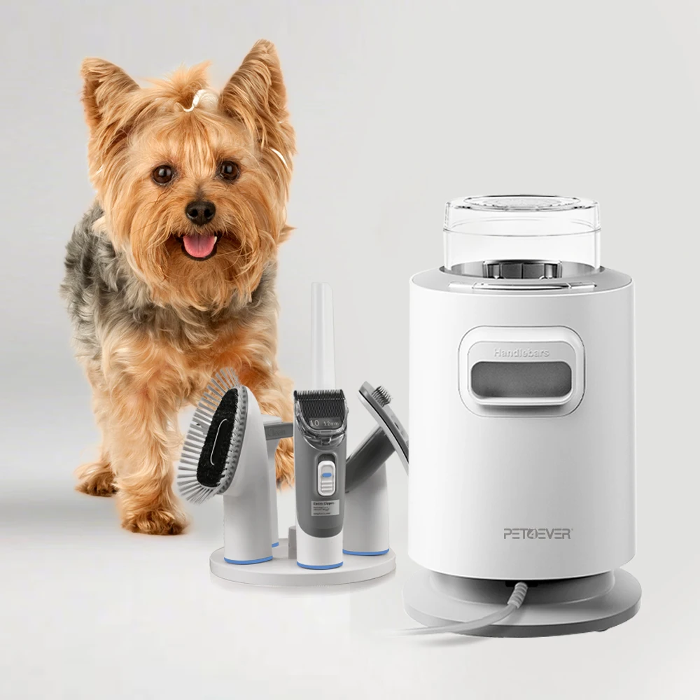 

Sustainable Pet Grooming Products Plastic Dog Cat Hair Vacuum for Hair Removal