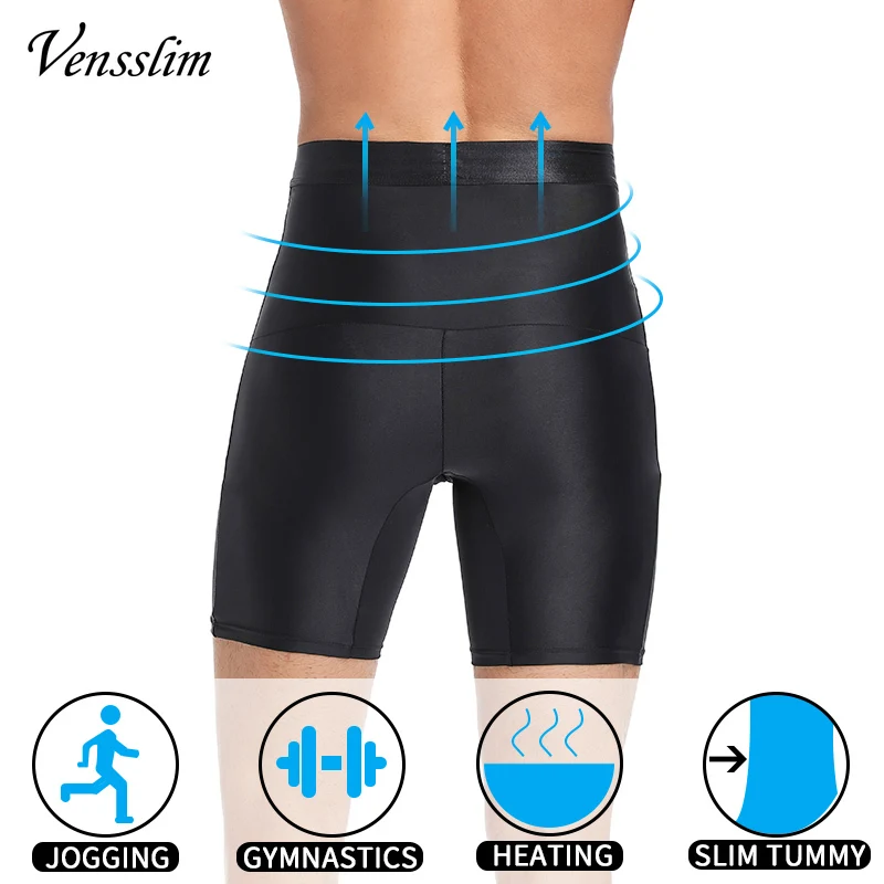Vensslim الرجال محدد شكل الجسم مدرب خصر التخسيس تحكم سراويل الذكور ملابس داخلية ضغط للتنحيف تشكيل قوي الملابس الداخلية #6