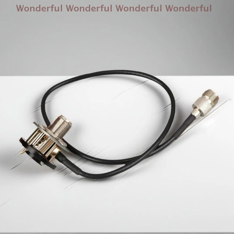 

1/4-Inch Tripod Threaded Antenna Mount Bracket, M-Pipe Design, UV/Shortwave Analyze Equipment Components, Portable