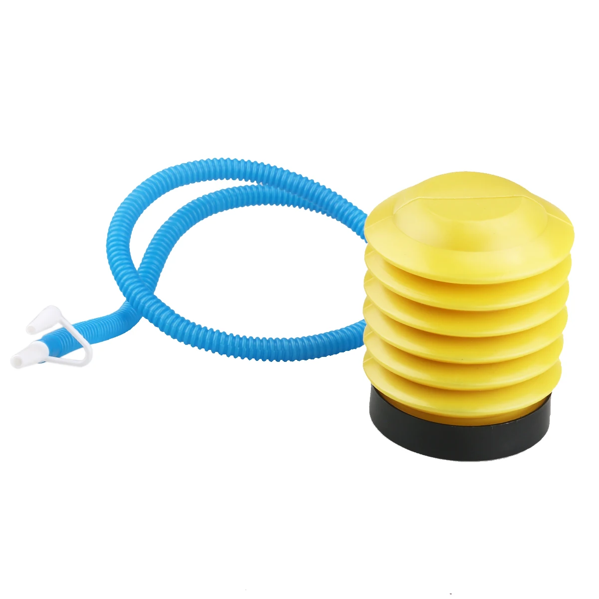 

Portable Mini Balloon Inflator 11x8 5 Durable Blue Yellow 93cm Hose Quick Use Single Pipe Air Cylinder Balloon Pump Flexible