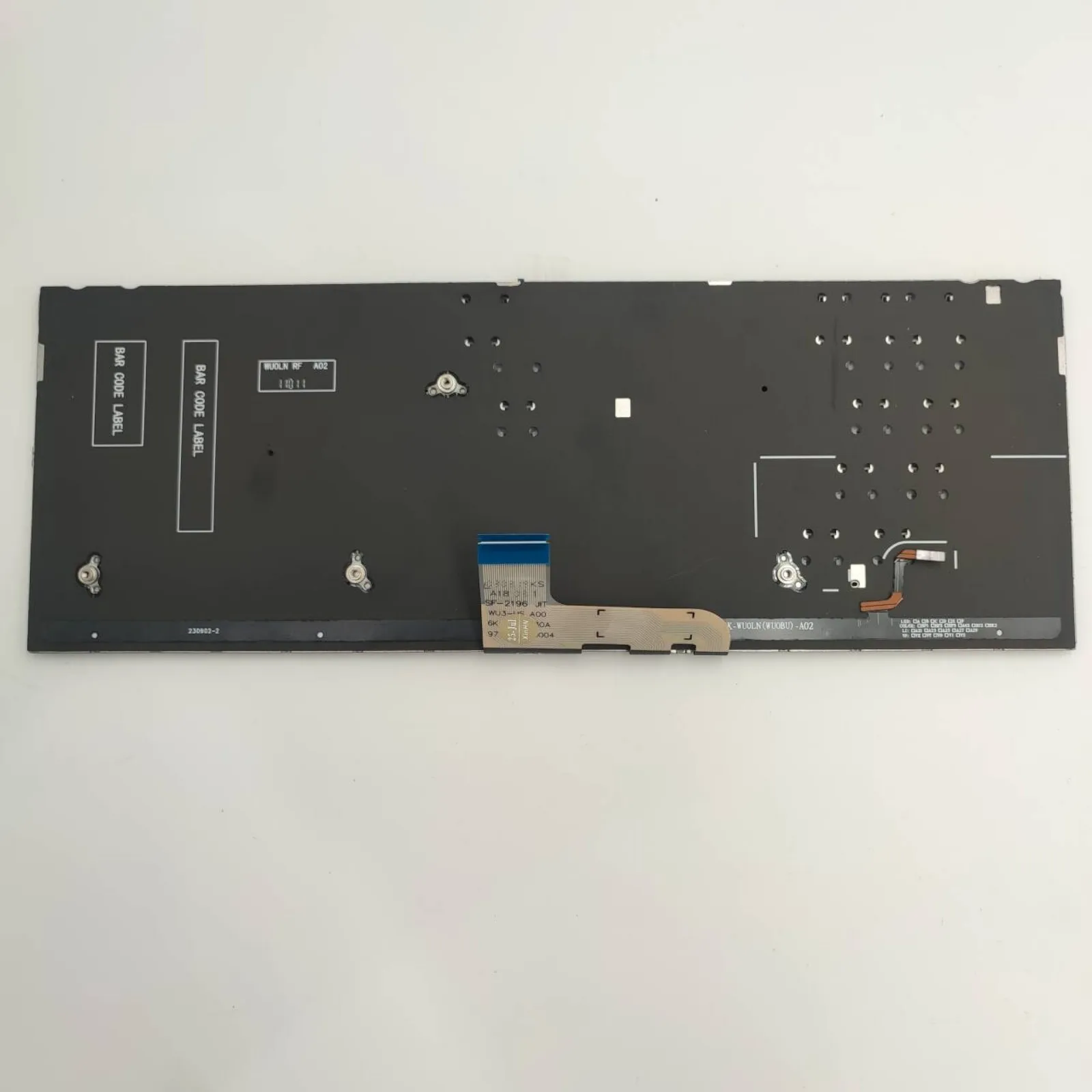 لوحة مفاتيح الكمبيوتر المحمول تخطيط الولايات المتحدة لـ Asus ZenBook UX333 UX333F UX333FA UX333FN #6