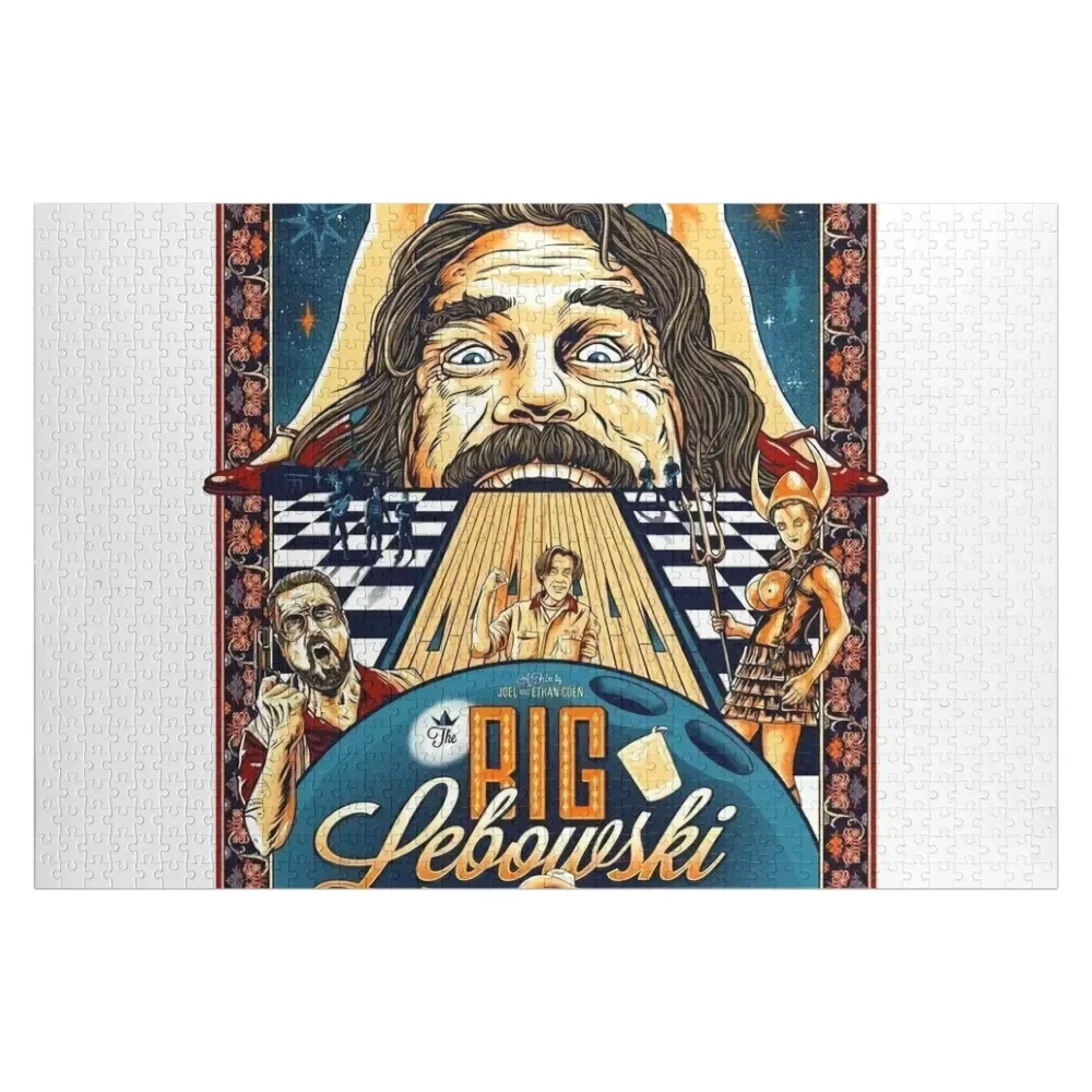 The BIG LEBOSKI The DUDE GIGANT PICTURE ART PRINT POSTER Jigsaw Puzzle, brinquedos infantis, jogo de criança personalizado