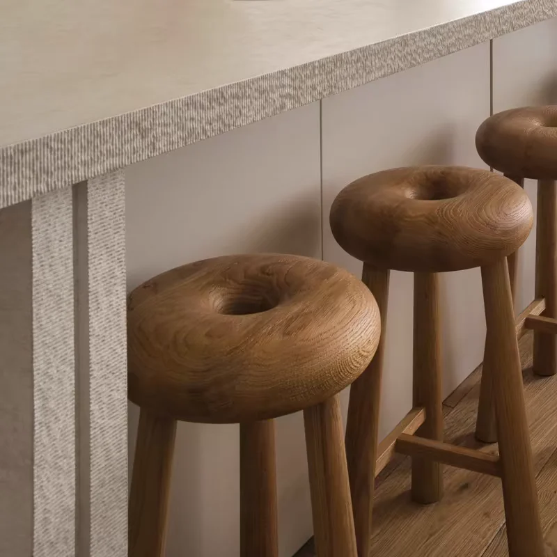 

Luxury Design bar stools Kitchen Garden Cute Elderly bar stools Bathroom Footrest Taburetes Altos De Cocina Furniture Home