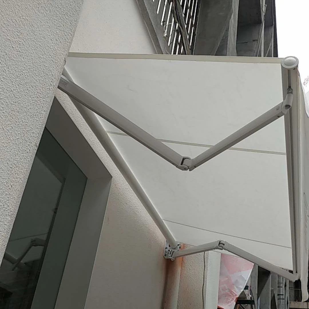 

Wall and battery mounted aluminium framed patio A05 sunshade awning easy to install retractable awning