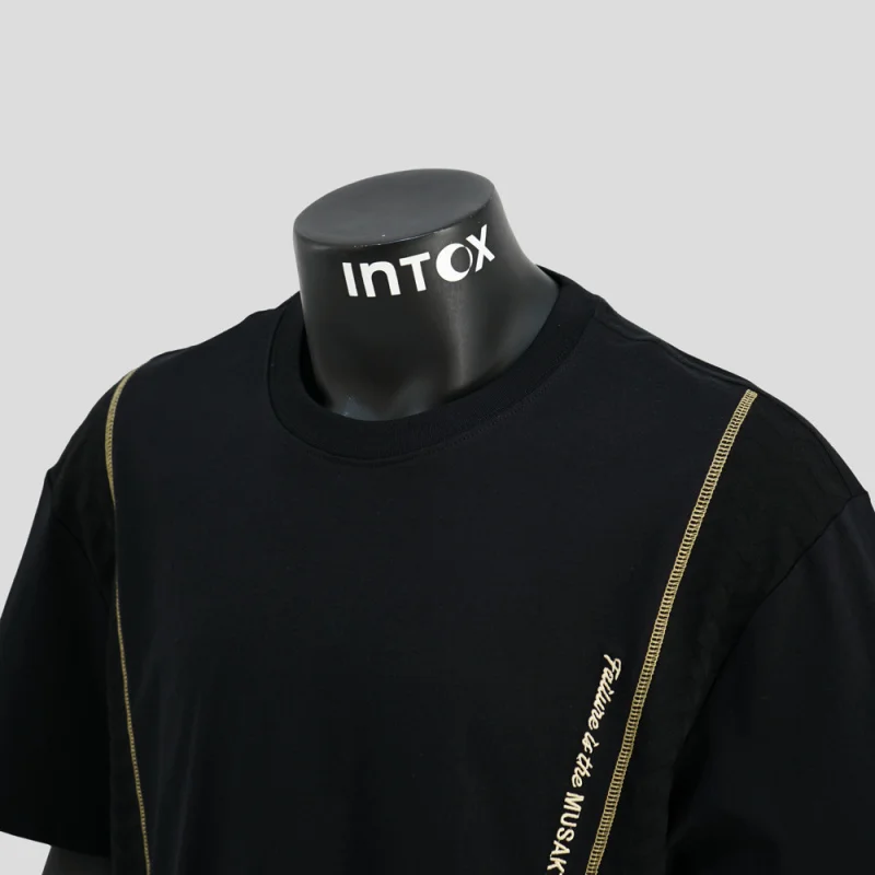 

Летняя свободная футболка с круглым вырезом и короткими рукавами, мужская американская мода, повседневный универсальный уличный красивый топ