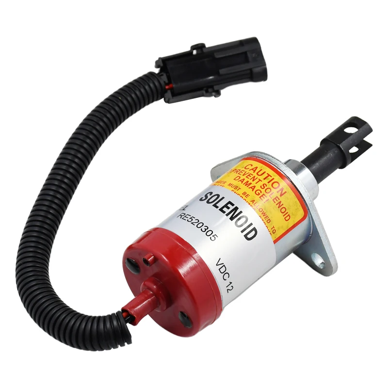 Solenoid Valve RE520305 Compatible with John Deere Skid Steer Loaders CT322 CT332 313 315 317 325 332 Loader 244J 304J
