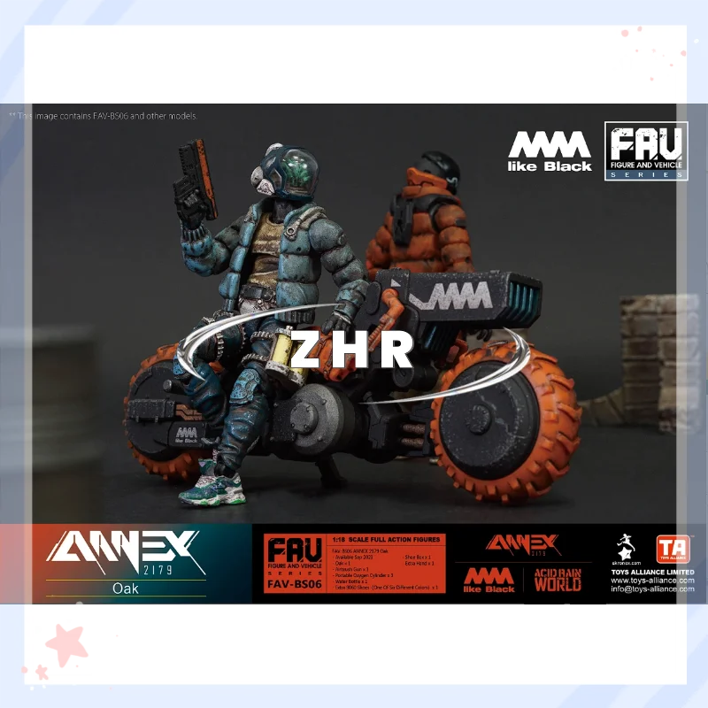 متوفر في المخزون حرب المطر الحمضية x AAAA مثل الأسود x ANNEX 2179 FAV-BS06 البلوط المنقولة الجندي نموذج عمل الشكل لعبة جمع هدية