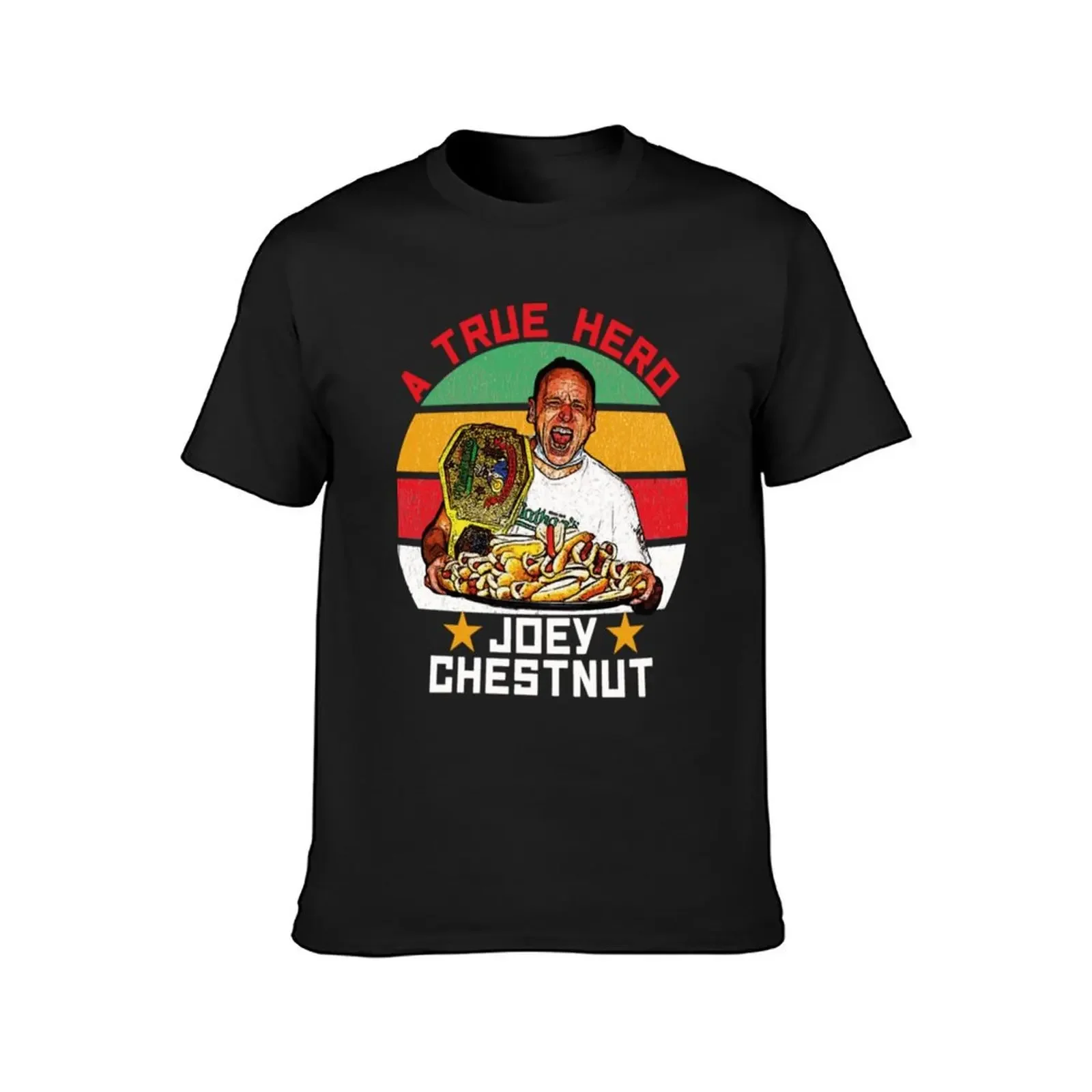 Joey Chestnut A True Hero F T-Shirt anime t shirts anime graphics mens t shirts pack