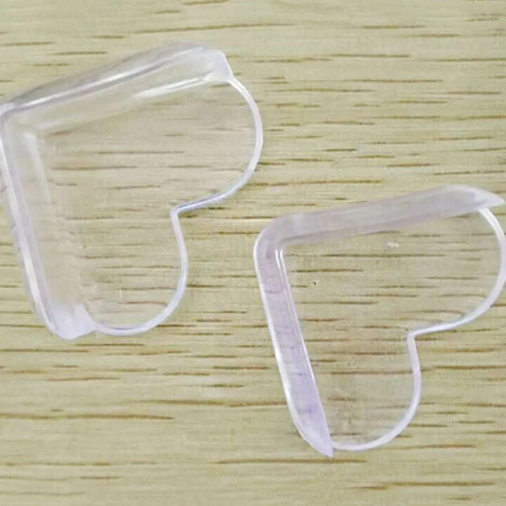 

Набор прозрачных защитных уголков в форме сердца для столов, тумбочек, комодов, шкафов – безопасные гибкие бамперы-протекторы для ползания