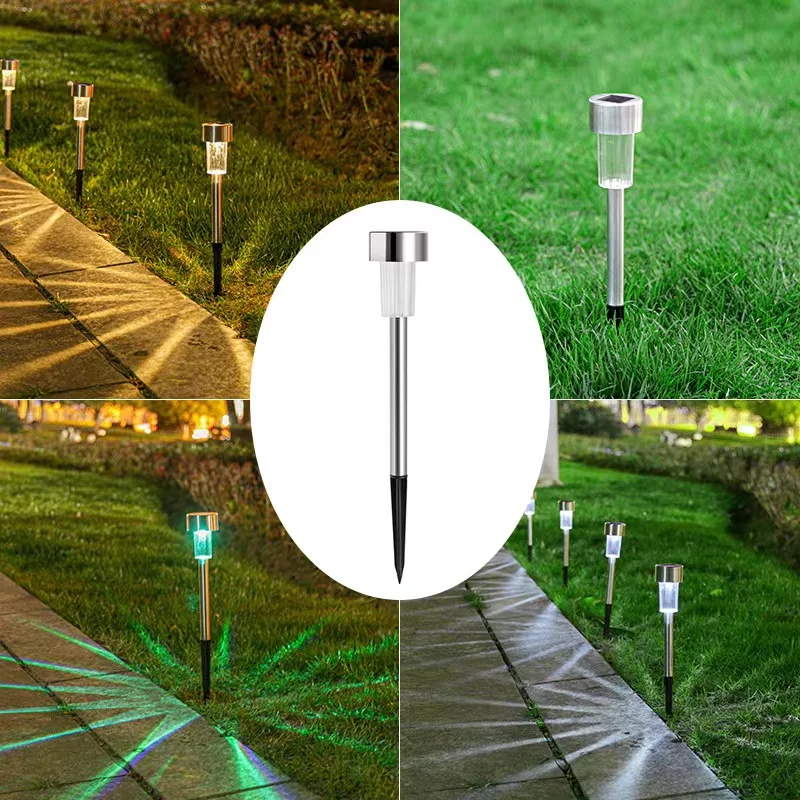 

Outdoor Solar Lights Garden Lights Solar Powered Lamp Lantern Waterproof Landscape Lighting Pathway Yard Lawn Garden Decoration