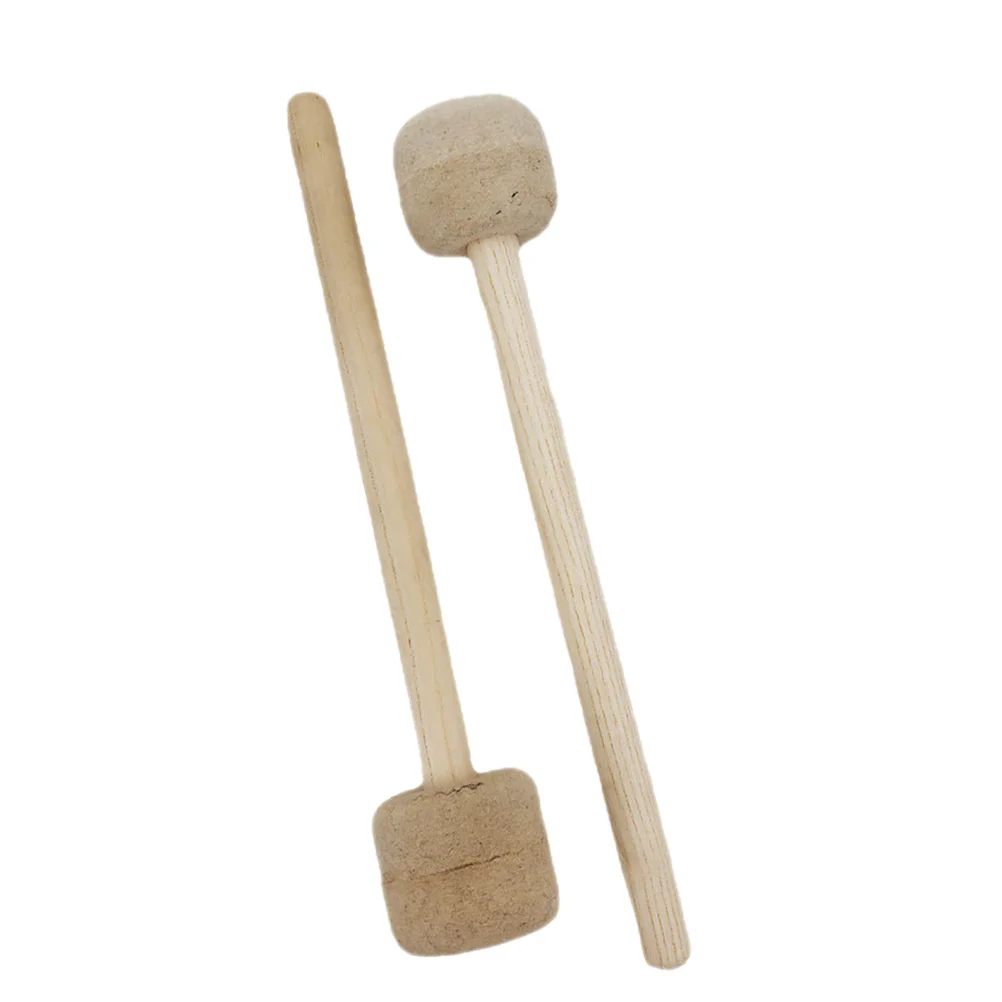 

1Pair Professional Drum Stick Durable Wooden Handle Long Mallet Creative Stage Performance Drumstick Music Percussion Instrument