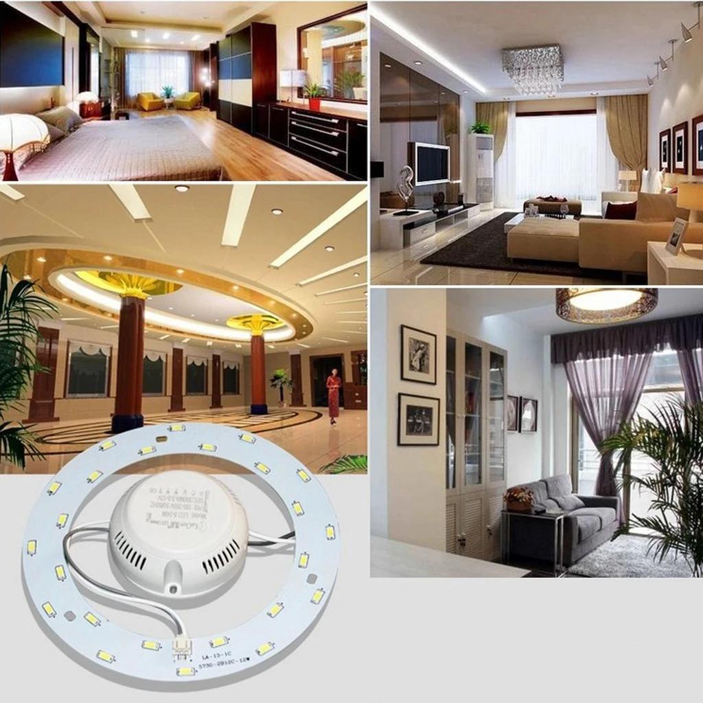 

Плата источника светодиодного модуля SMD 5730 с драйвером для замены лампы потолочного светильника