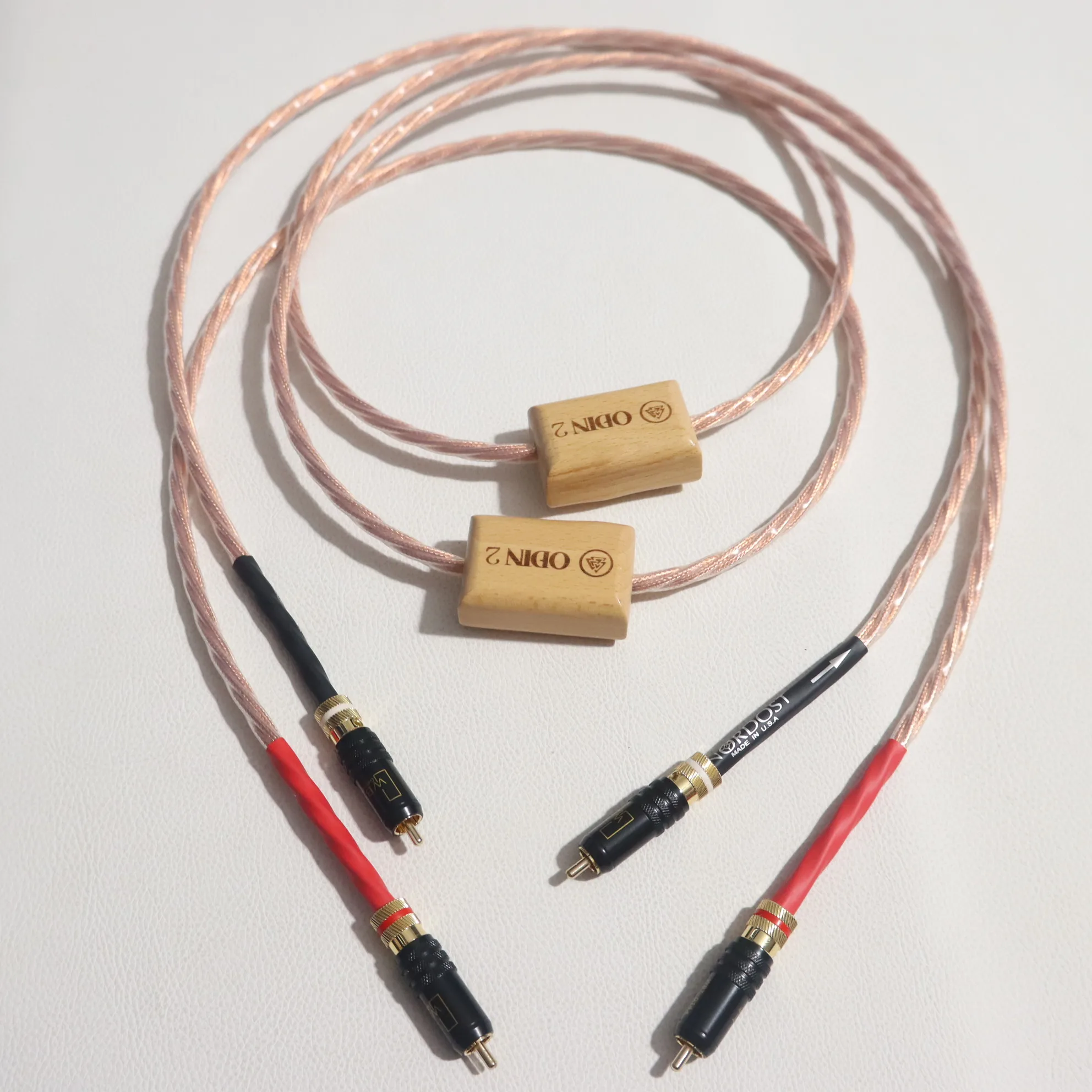 

ZUIDID 2025 new models HiFi RCA Audio Cable 7N OCC single crystal copper CD Amp wire With Original WBT high performance plug