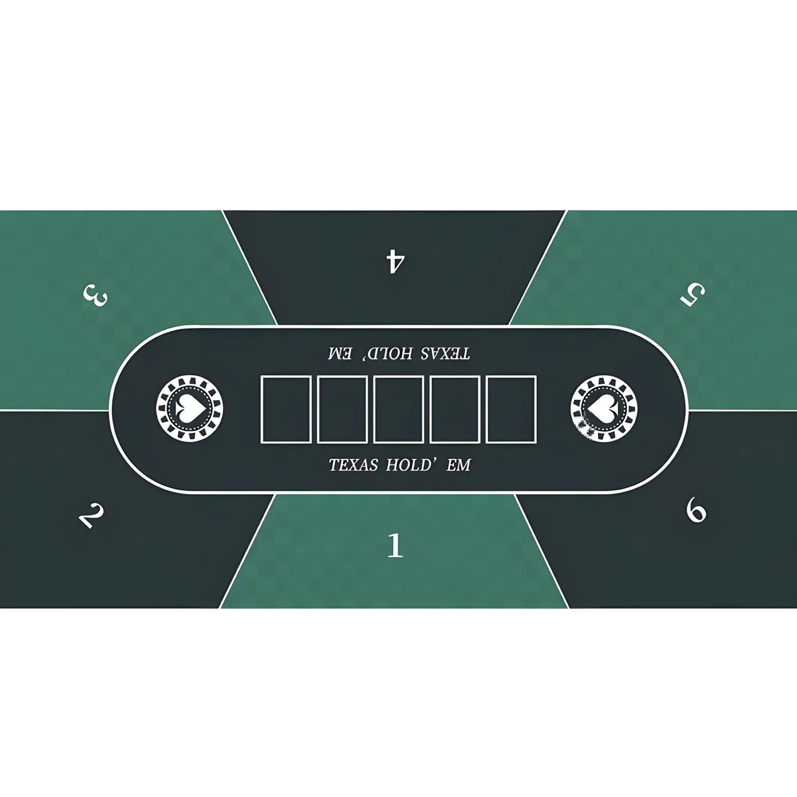 

Коврик для покерного стола Texas Hold 'em, специально разработанный, 120x60 см, коврик для праздничного стола, резиновый коврик для стола, аксессуары