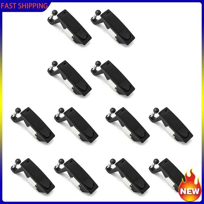 

Especial 12Pcs Compression Latch Lock Zinc Alloy Flush Lever Latch Adjustable Grip Range 0.04 Inch-0.94 Inch