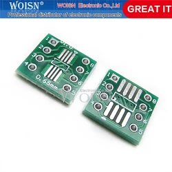 100PCS TSSOP8 SSOP8 SOP8 SOP-8 SOP SMD to DIP8 Transfer Board DIP Pin Board Pitch Adapter