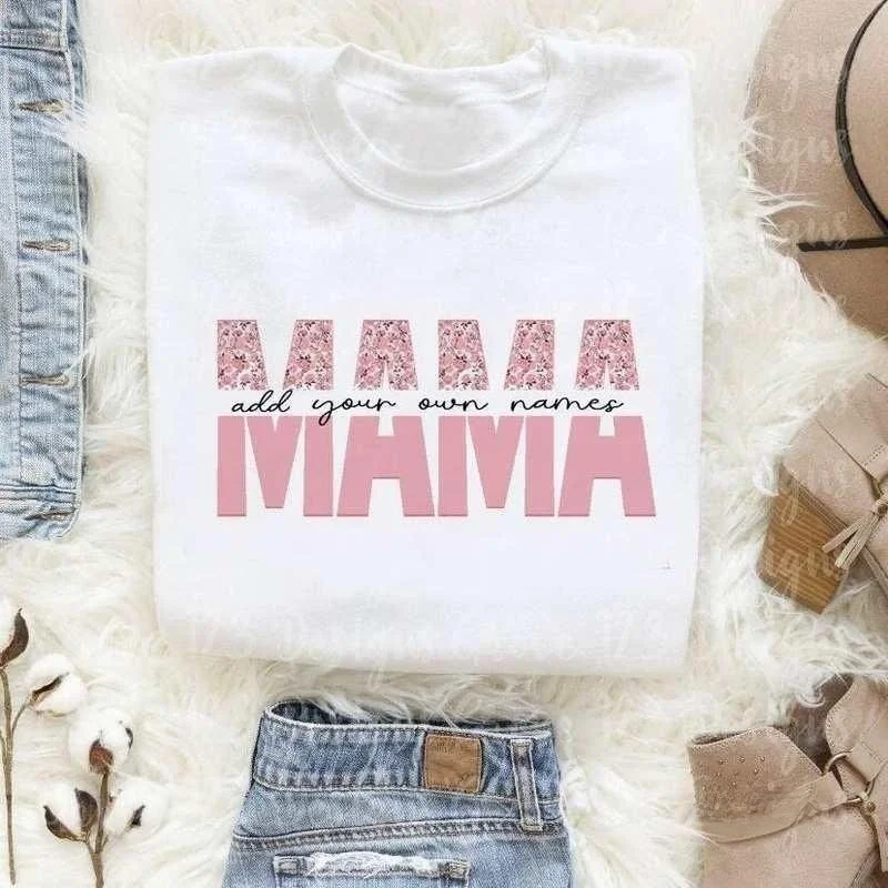 

Женская футболка 2023 года, розовая, с принтом Super Mama, для мам девочек, Cleanfit, А-силуэт, из льняного материала, другие материалы, 00% лен