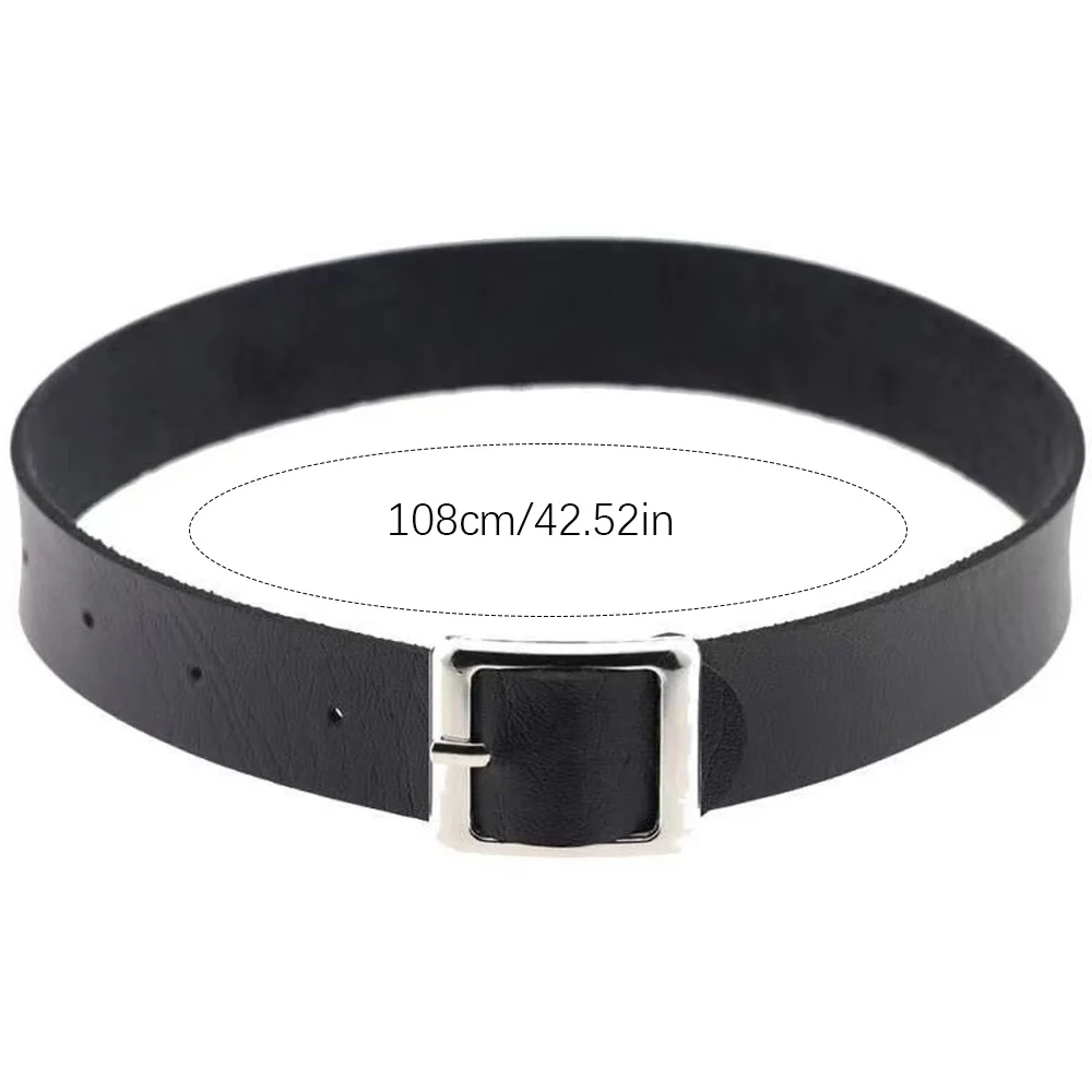 PESENAR ชุดเครื่องประดับผู้ชายสไตล์ตะวันตก: หมวกยีนส์+ผ้าพันคอสี่เหลี่ยมสีแดง+เข็มกลัดรูปนกอินทรี