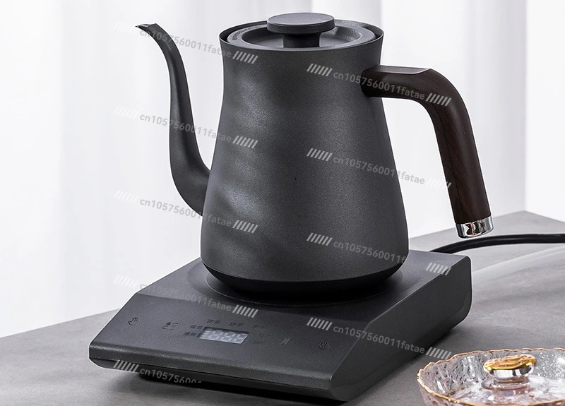 304 Stainless Steel Slender Spout Automatic Bottom Water and Electric Kettle for Coffee and Tea Self-priming Kettle