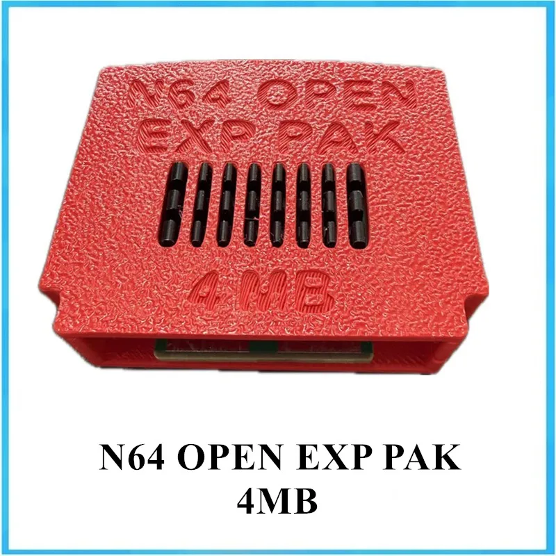 Le pack d'extension Open Source N64 peut fonctionner des jeux 4 MB-RAM N64 comprenant une puce modulaire Donkey Kong 64