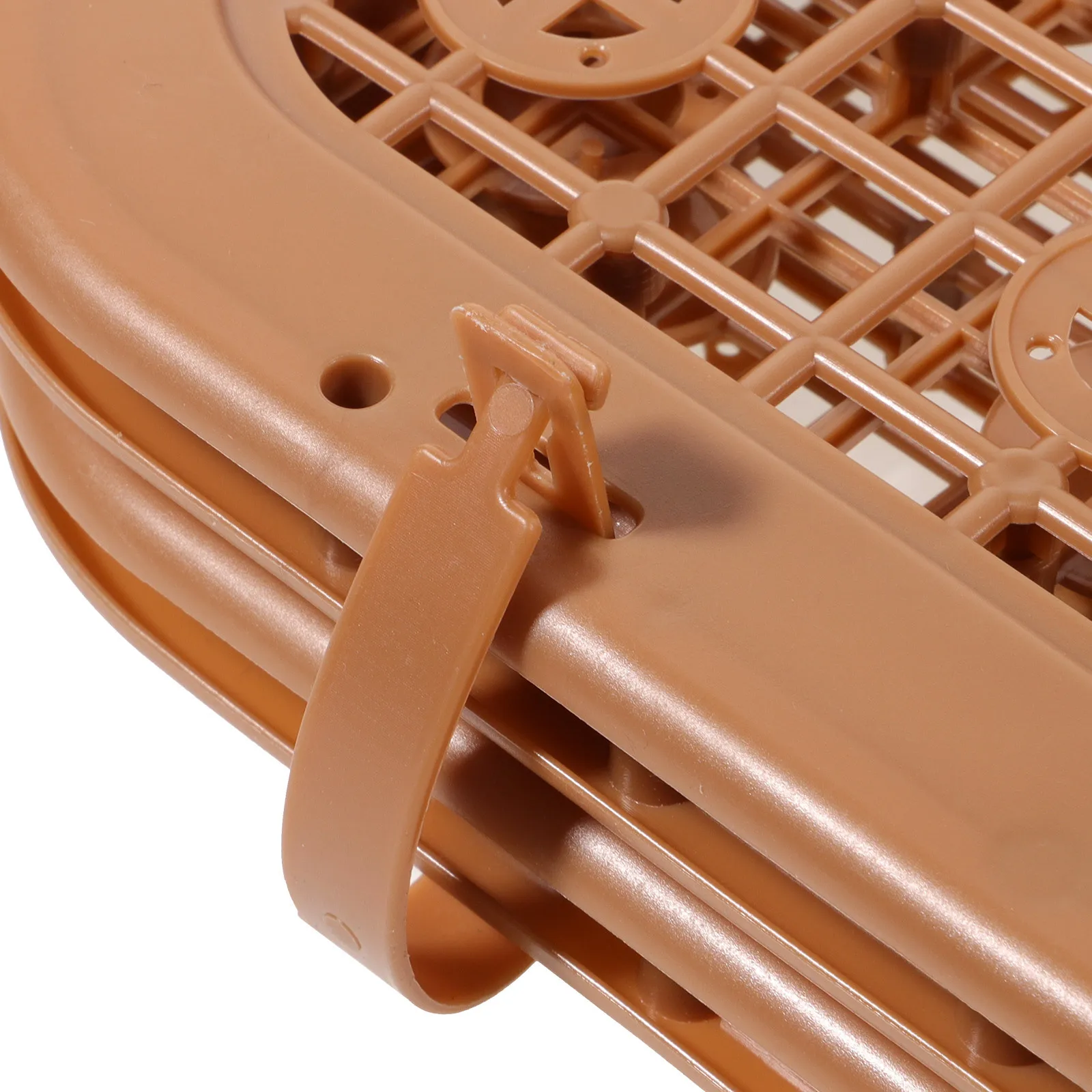 

Summer Plastic Car Seat Cushion Breathable Anti-Slip For Trucks Office Chairs Automotive Seat Pad Comfort Accessory