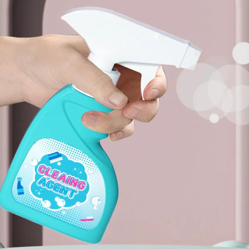 8PC Simulation Elektrische Staubsauger Reinigung Kinder Spielzeug Housekeeping Kleinkinder Pädagogisches Besen Mops Spielen Haus Spiel Geschenke