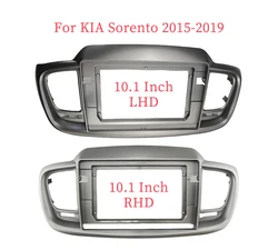 10.1 Inch Car Frame Fascia Adapter Android Radio Dash Fitting Panel Kit For KIA Sorento 2015-2019