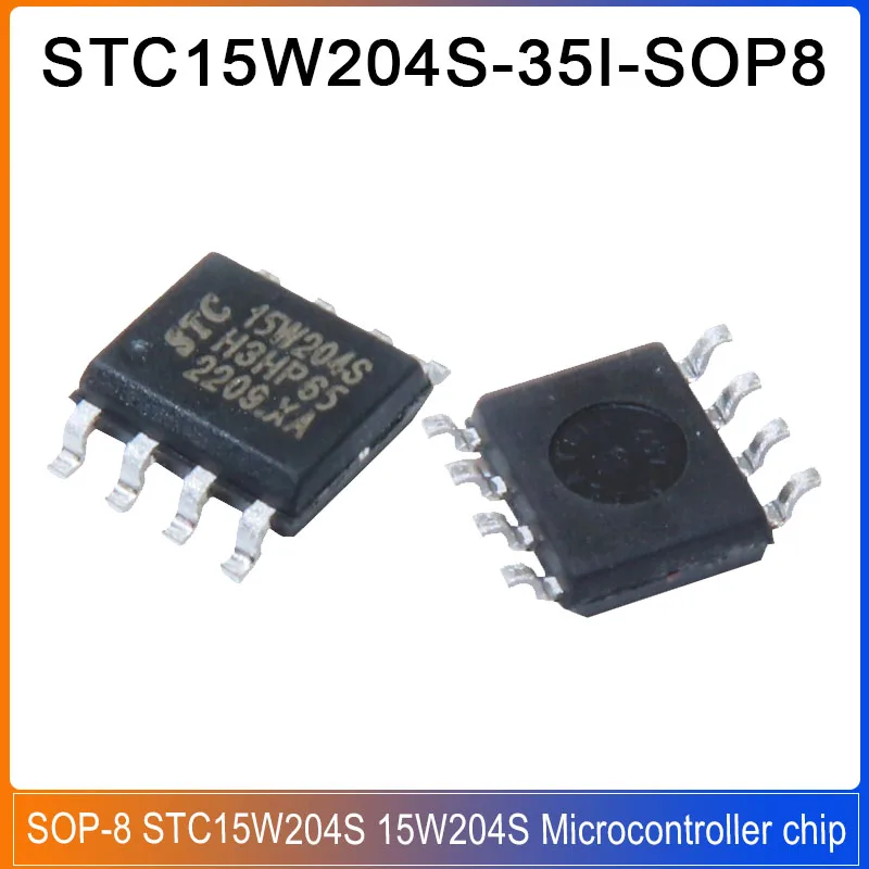 

5-20PCS STC15W204S-35I-SOP8 SOP-8 STC15W204S 15W204S Microcontroller chip