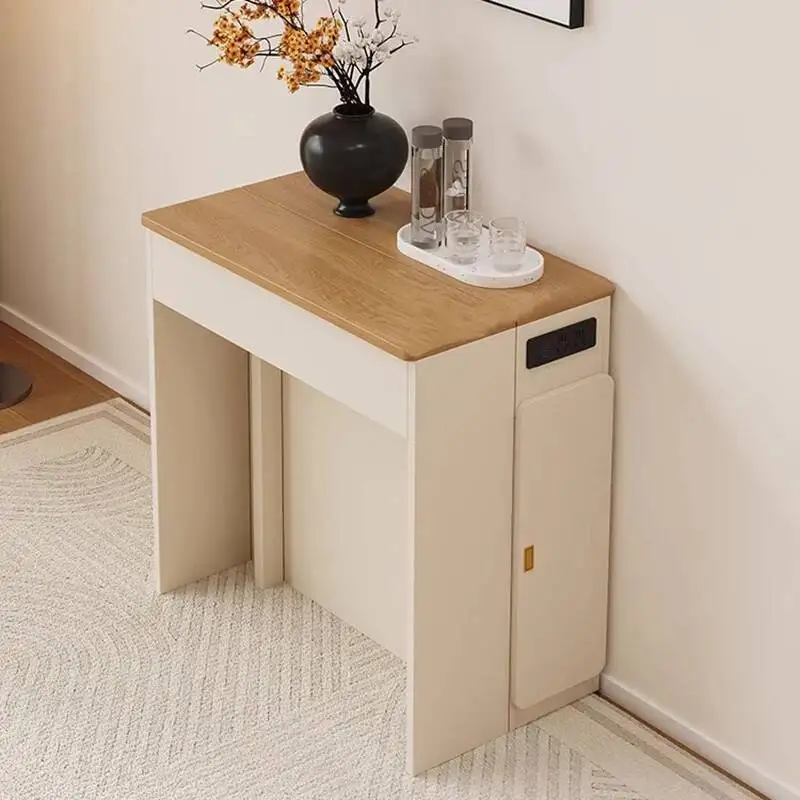 طاولات طعام فاخرة قابلة للتمديد، طاولات طعام فرنسية فريدة من نوعها، أثاث حديث قابل للطي للمنزل