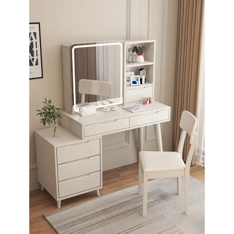 Dresser smart mirror new makeup table bedroom modern simple storage cabinet integrated makeup table