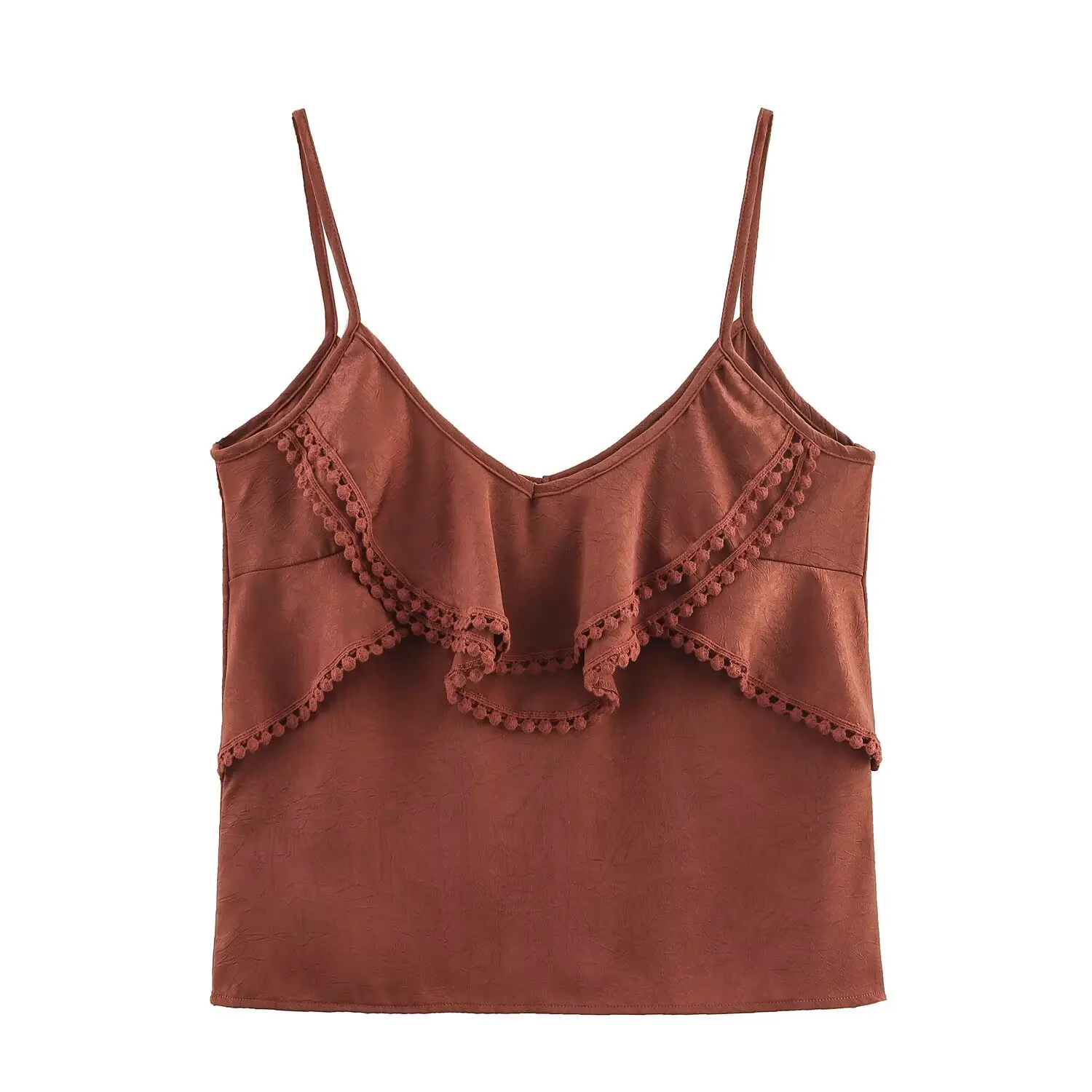 Ele decorações em camadas femininas Dr JNLEAOG outono novo sle saia de bolo de cintura alta V-Ne Svel casual zíper ba