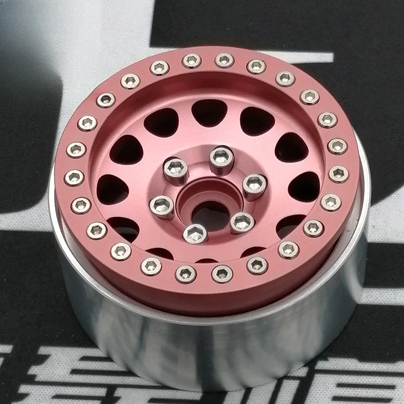 

1.9inch alloy wheel hub for 1/10 RC Crawler Car SCX10 km2 TRX4 90046 Simulation climbing car metal wheel hub Upgrade Accessories