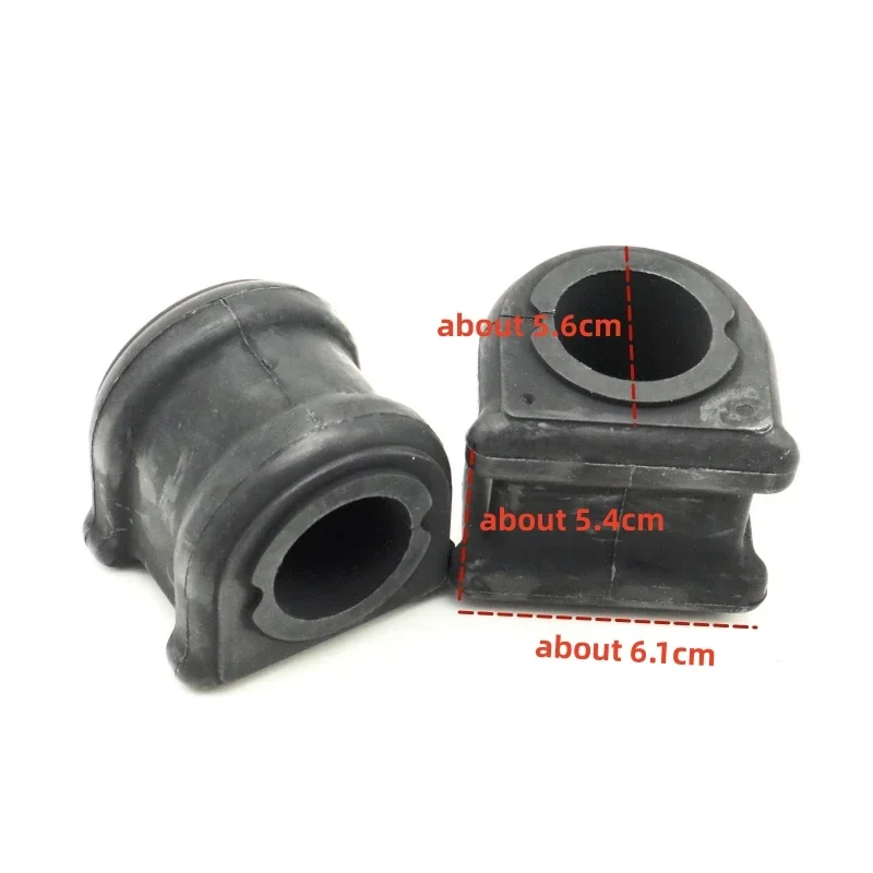 2PCS Front Stabilizer Bar Bushings Rubber For Jeep Grand Cherokee WK2 Dodge Durango 2011-2020 68184510AA