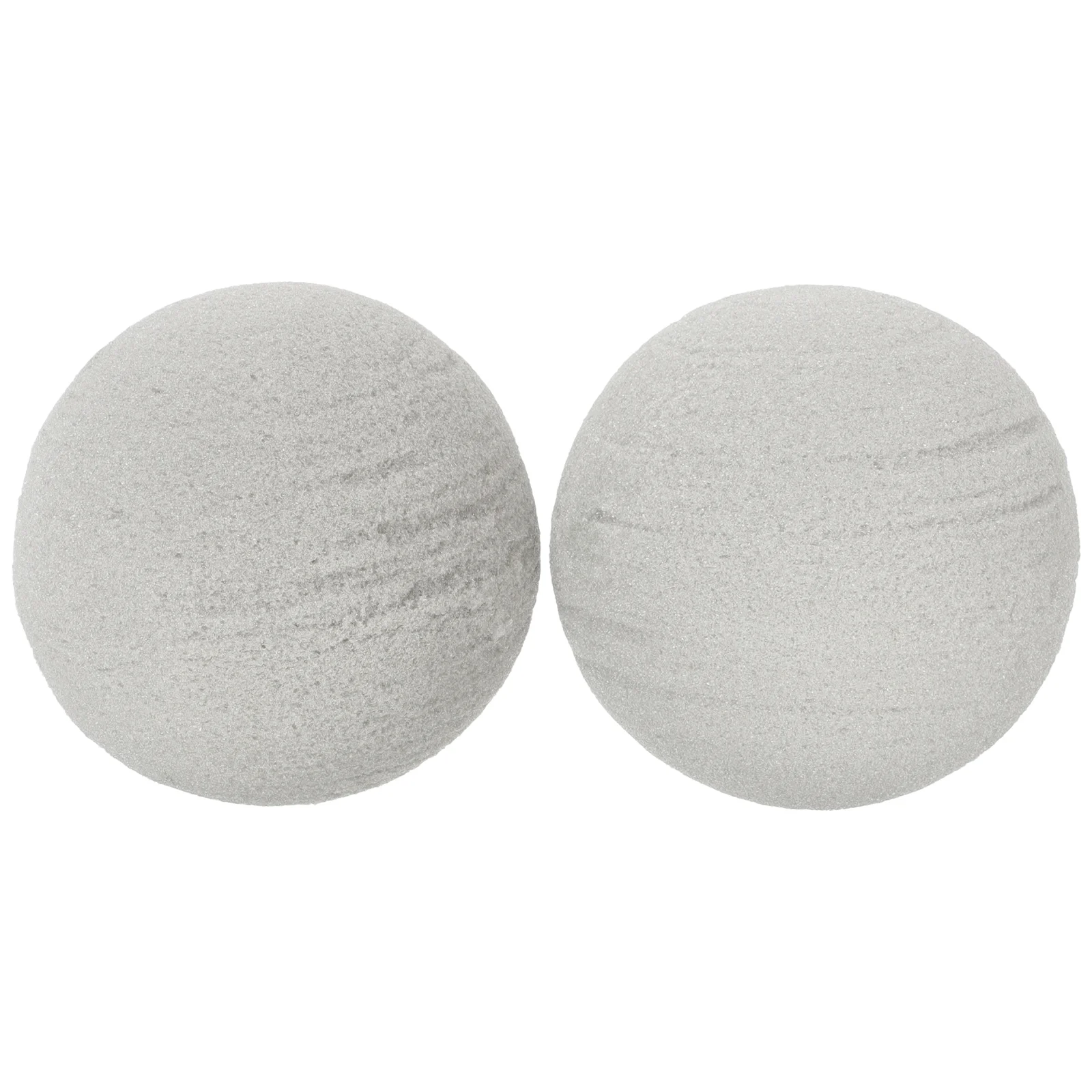 2 Pcs Flower Mud Foam Balls Wet Floral for Arrangements Sponge Decorate Decoration Phenolic Resin Fresh Flowers