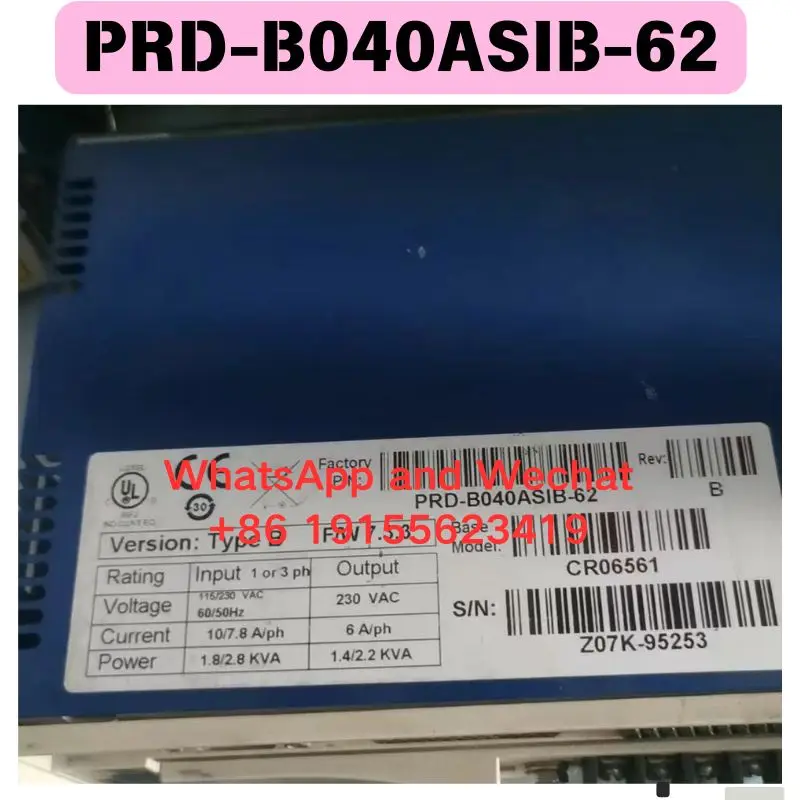 Gebrauchter PRD-B040ASIB-62 Treiber Funktionstest OK