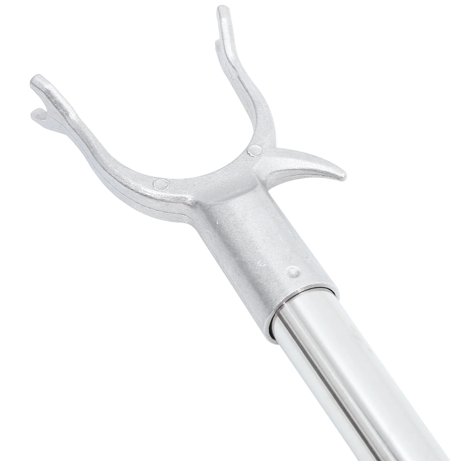 

Clothing Reach Pole U Shaped Hook Hanger Rod for Clothes Drying and Hanging Sturdy Aluminum Stainless Steel Lightweight Space