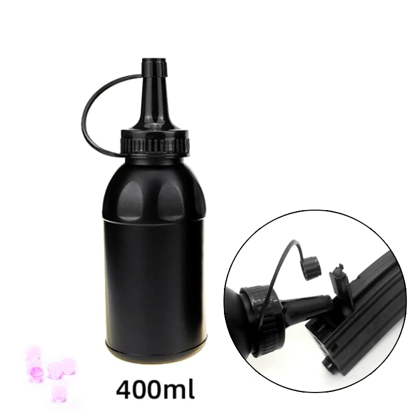 

400ml Water Beads Bullet Bottle Gel Balls Loading Bottle for Water Gun Bullet Blaster Gel Ball CS Battle Toy Gun Accessories