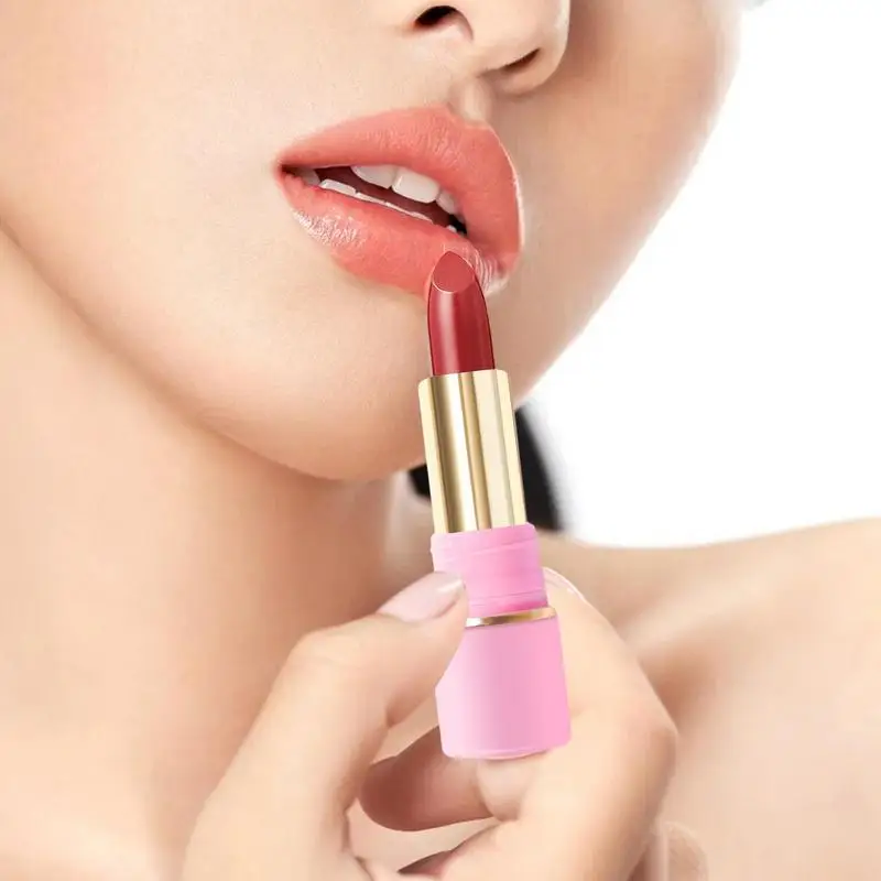 Matte Lipstick Hydrating Long Lasting Matte Nude Lip Gloss Makeup 3.8g Matte Nude Waterproof Lip Gloss Makeup Lasting 24 Hour