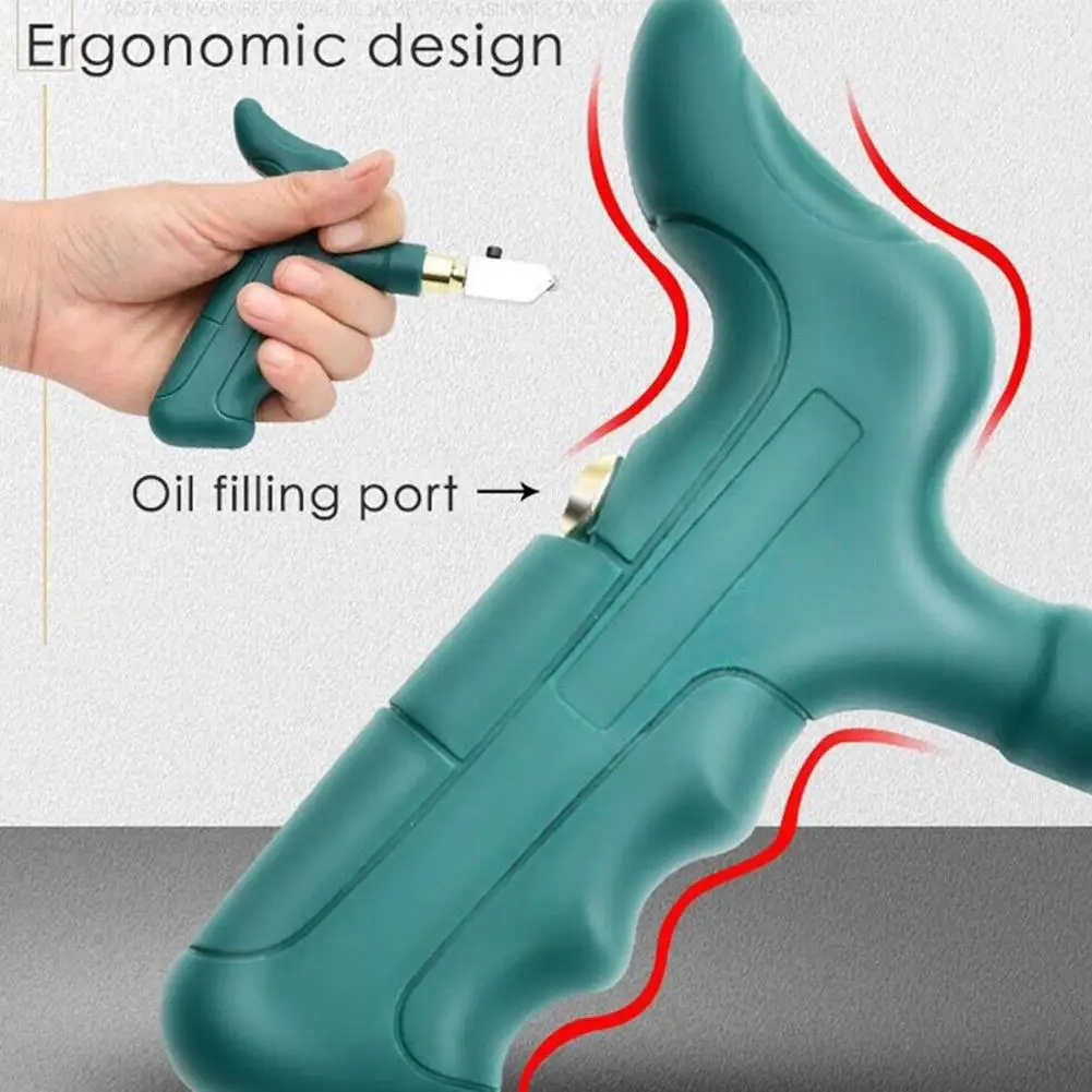 Imagem -04 - Cortador de Vidro Portátil de Alta Resistência Abridor Multifuncional Portátil Cortador de Telha Doméstica Ferramentas Manuais de Corte de Diamante