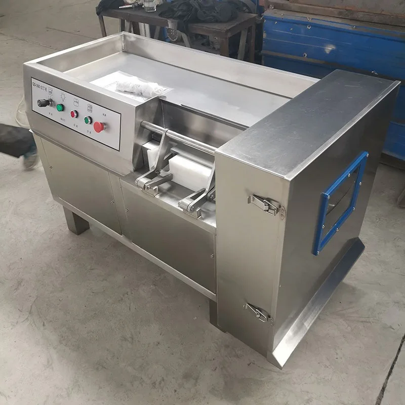 Meat dicing machine QD-350 frozen meat dicing machine Barbecue meat dicing machine Dragon fruit dicing machine