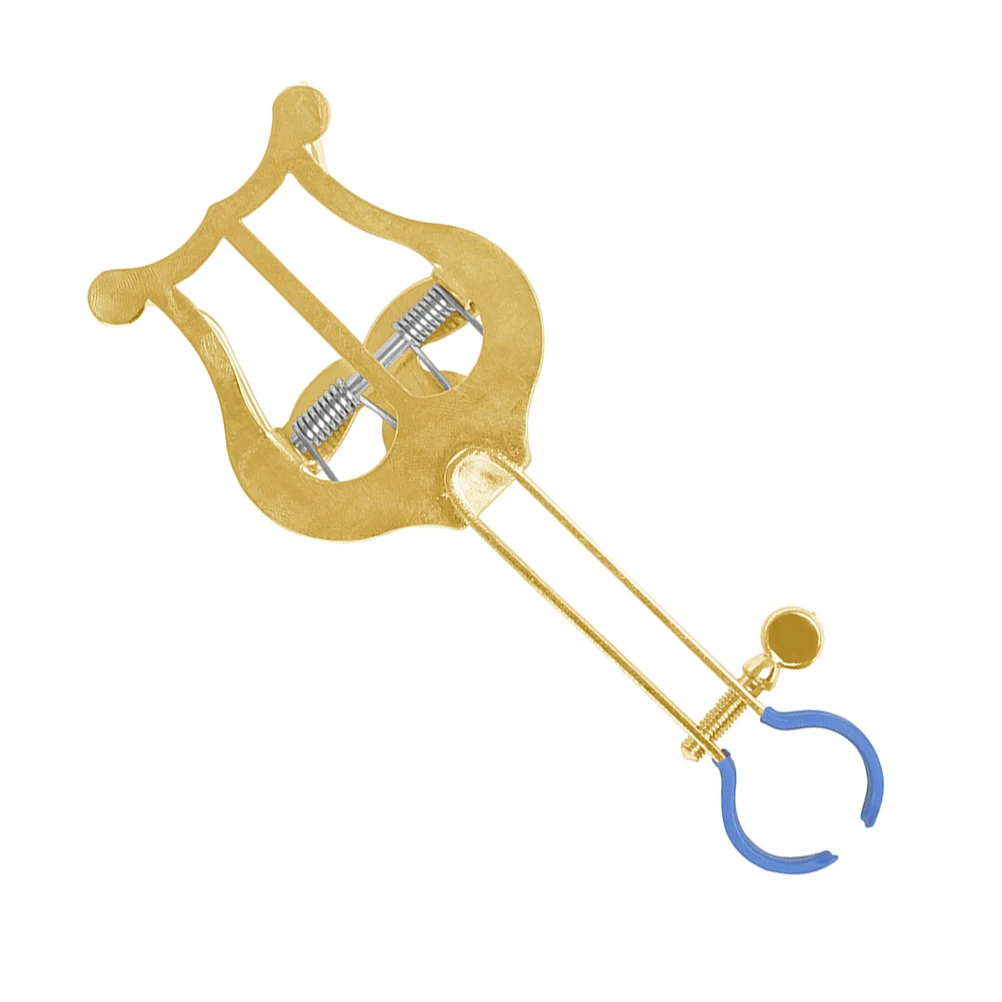 

1pcs Adjustable Trumpet Sheet Clip Lightweight Sheet Music Holder Sturdy Clamp-On Antislip Trumpet Marching Lyre Mount High