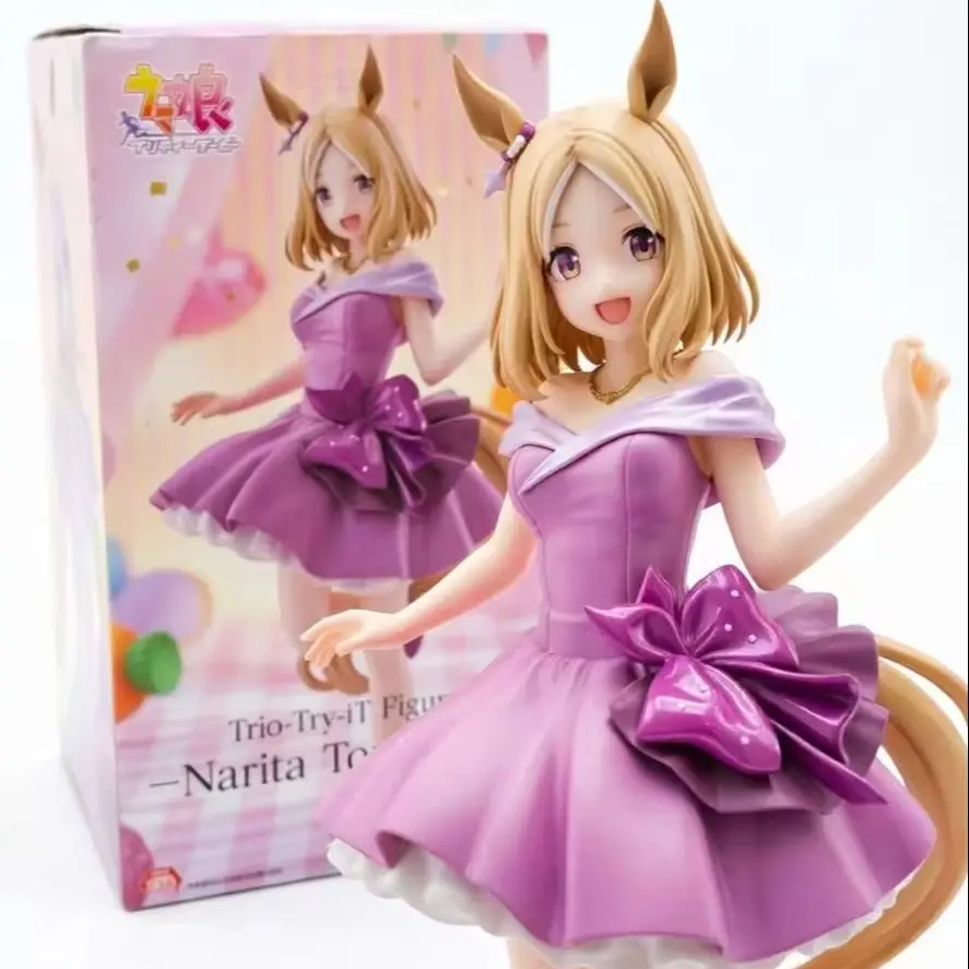 [En Stock] Figura Original FuRyu Trio-Try-iT, Uma Musume Pretty Derby, Narita Top Road, Modelo de Acción, Figuras Coleccionables de Anime