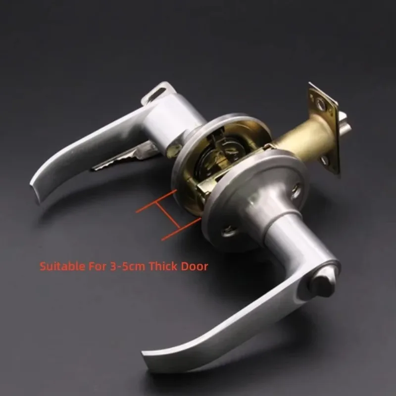 

Замок-ручка для дверей, круглый, для входных дверей, с функцией конфиденциальности, для раздвижных и входных дверей, с ключом, для спальни, гостиной, дома