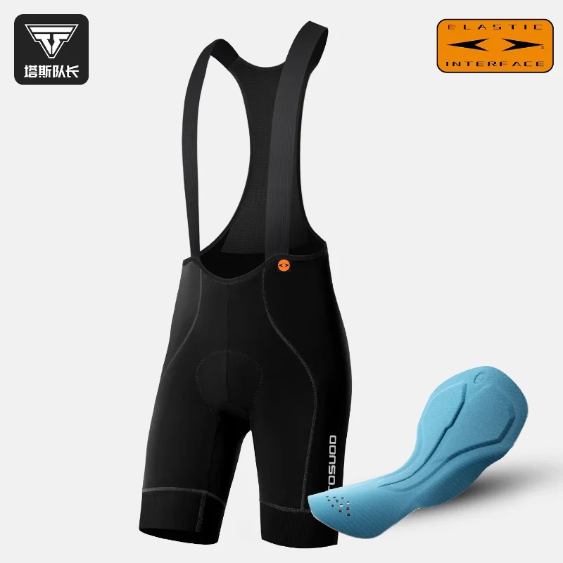 

TOSUOD Men's Cycling Shorts with Double Arrow Design - Road Bike Bib Shorts with Padded Seat and Professional Cycling Shorts