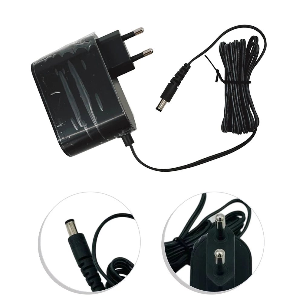 Euro Charging Cable EU Vacuum Adapter For Home Cleaning Overvoltage Protection Fire Resistant Shell For Severin HV7166