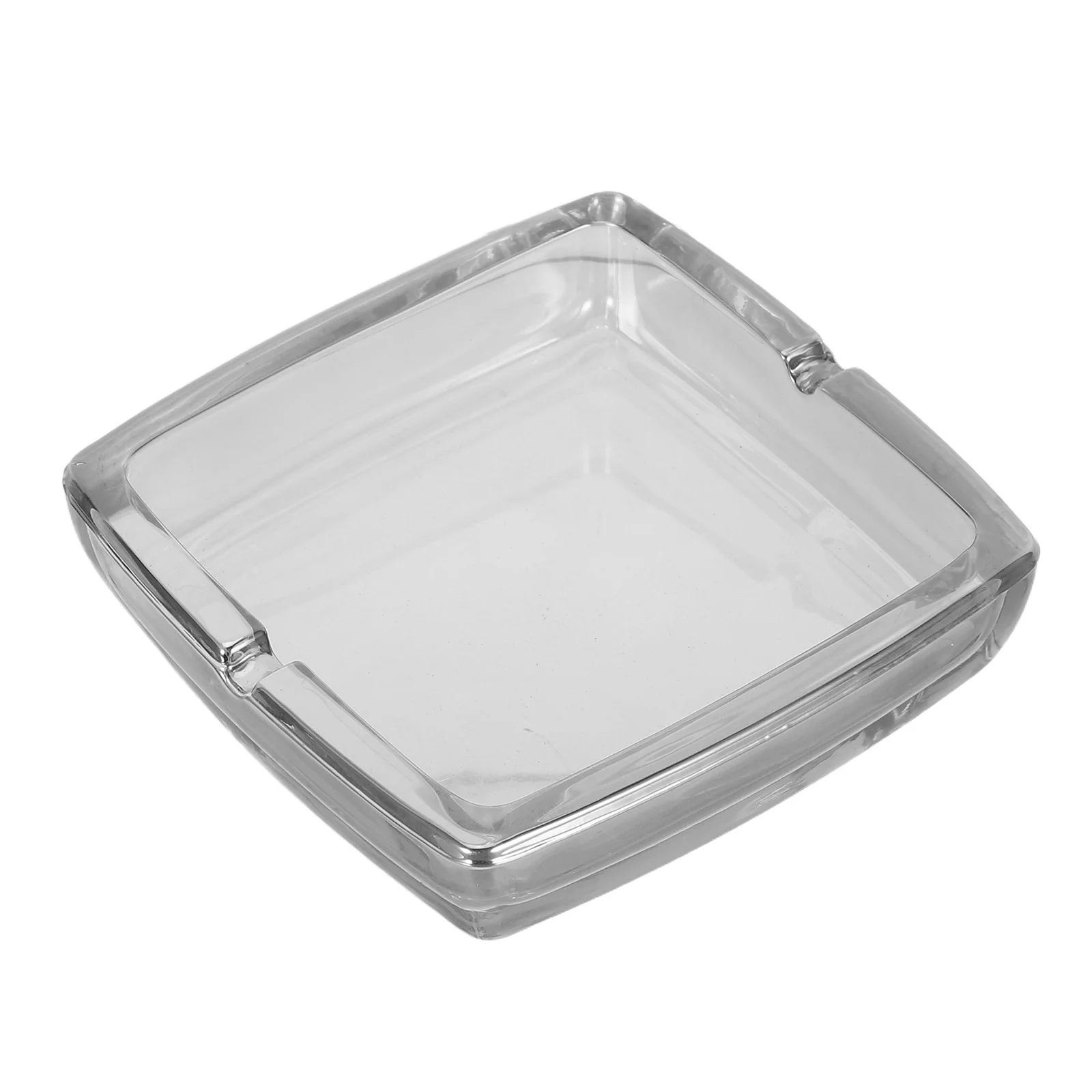 

Cute Square Glass Ashtray Home Decor Cool Cigar Ashtrays 4x4 Inches Cigarette Modern